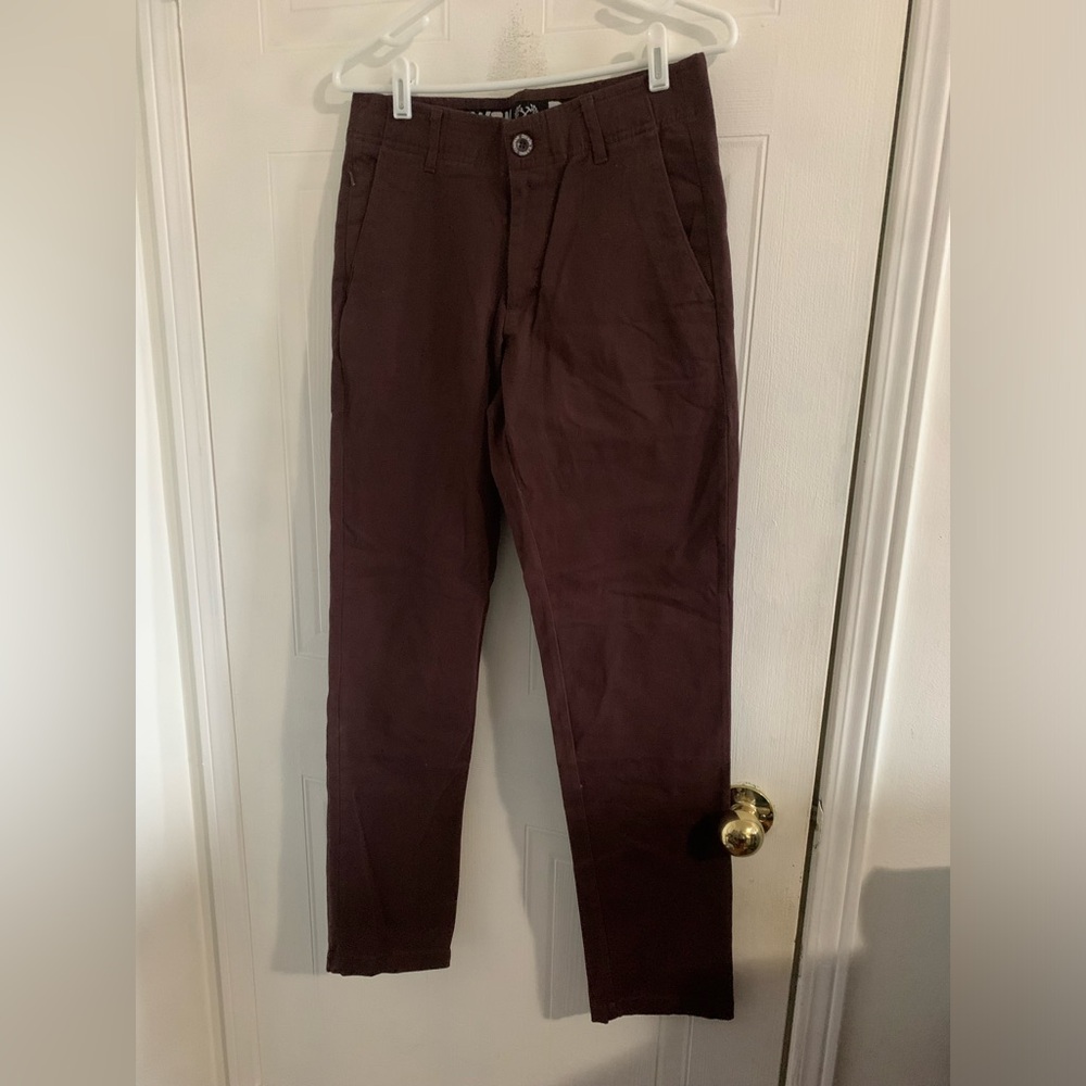 NWOT DIXXON Chino Pants Brown Size 30W/32L - Picture 4 of 11